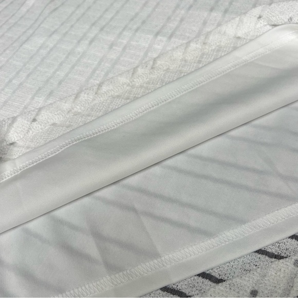 Cato New Dress Midi Striped Road to Rio White Small S NWT - Picture 12 of 14